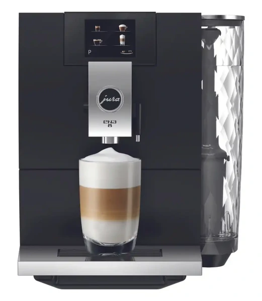 Machine à café reconditionnée JURA ENA 8 (EA) 2020 FULL METROPOLITAN BLACK  TOUCH SCREEN 15339